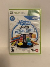 Xbox 360 U Draw Studio Instant Artist New Sealed GAME ONLY, Needs Tablet To Play