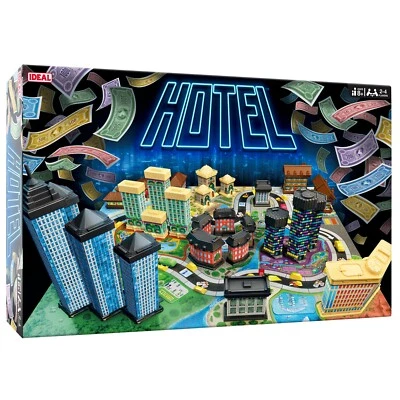 Hotel Family Board Game from IDEAL - NEW - Fun Strategy Game for All Ages