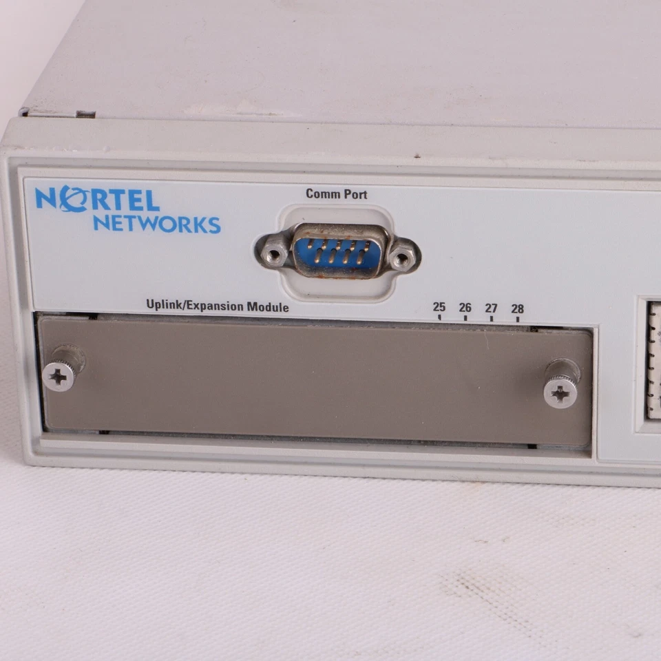 Nortel Networks BayStack 450-24T 24-port 10/100 Ethernet Switch 450-1SX 400-ST1 - Image 2 of 4