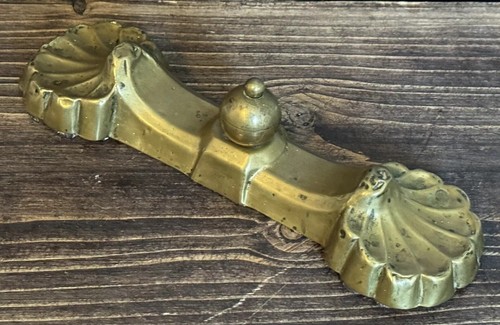 ANTIQUE BRASS & CAST IRON DOOR STOP PAPERWEIGHT VICTORIAN - 第 1/12 張圖片