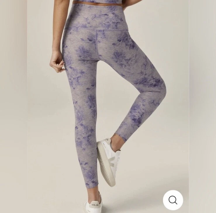 beyond-yoga softmark caught in the midi underwater floral leggings