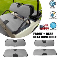Golf Cart Seat Covers Protector for EZGO TXT RXV Club Car Yamaha 2/4 Passenger