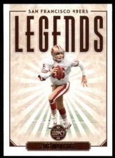 2020 Legacy Legends #128 Joe Montana - San Francisco 49ers