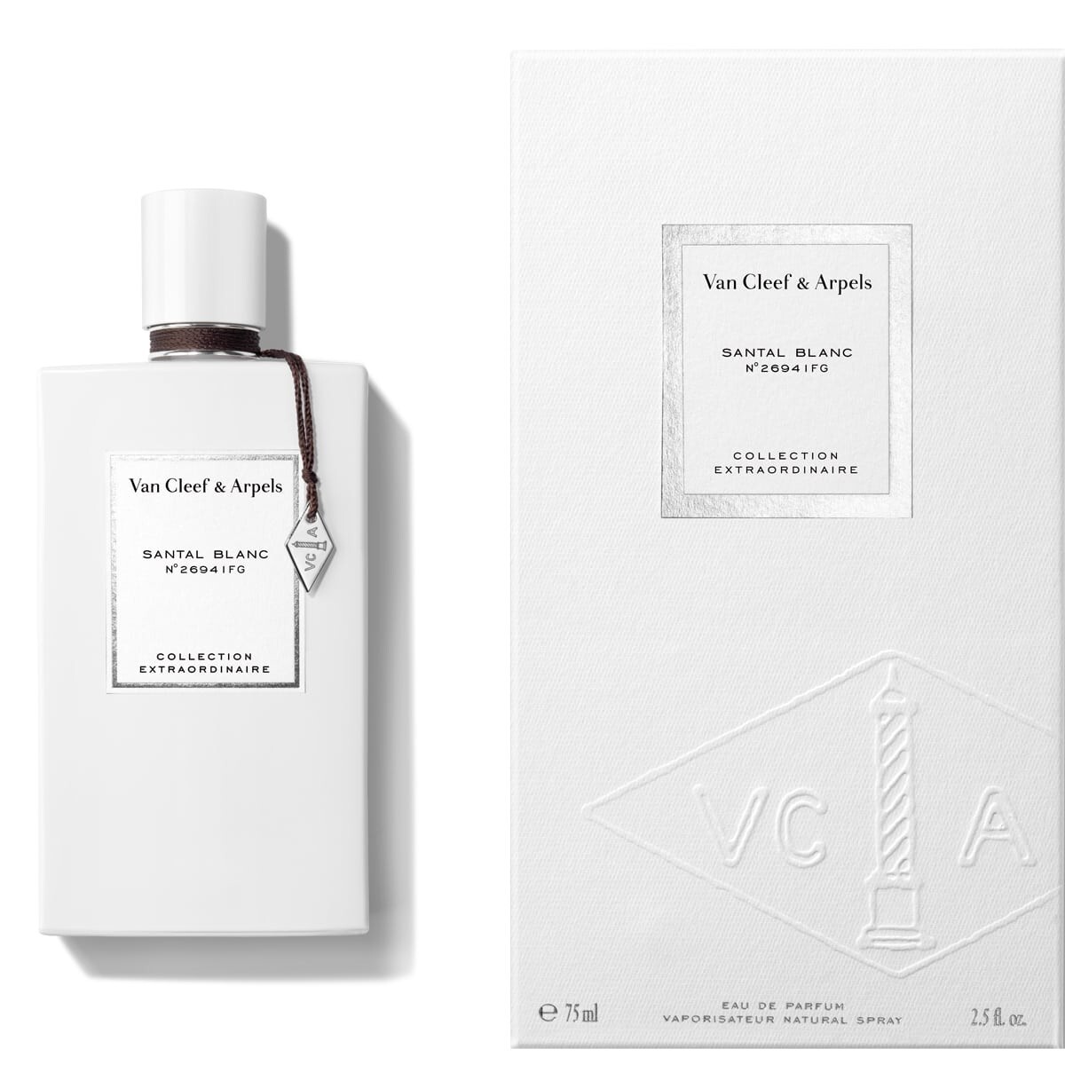 Van Cleef & Arpels SANTAL BLANC EDP SEALED SPRAY 2.5 SHIP