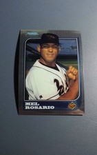 MEL ROSARIO 1997 BOWMAN CHROME RC ROOKIE CARD # 280 A8133. rookie card picture