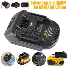 Adapter for Dewalt /Milwaukee 18V Battery Convert to For Makita 18V power Tool