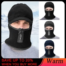 Men's Ski Mask Full Face Cover w/ UV Protection Balacl*a Winter Knit Neck Gaiter