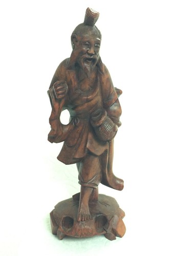 Antique Asian Wood Carving - Picture 5 of 5