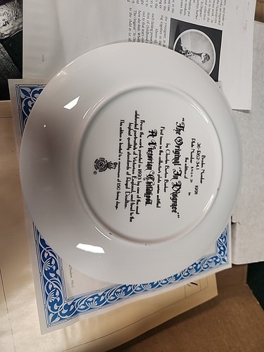 Royal Doulton Collector Plate Charles Burton Barber "In Disgrace" - Picture 3 of 3