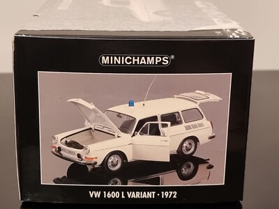 Minichamps 1972 VW 1600 L Variant Polizei Station Wagon