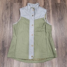 Magellan Outdoors Vest Quilted Snap Front Poc...