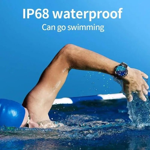 LIGE GPS Smart Watch Men 480mAh Bracelet Outdoors IP68 Waterproof Smart Clock - Picture 6 of 9