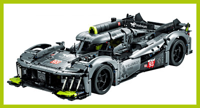 LEGO - Technic: PEUGEOT 9X8 24H Le Mans Hybrid Hypercar 42156 NEU