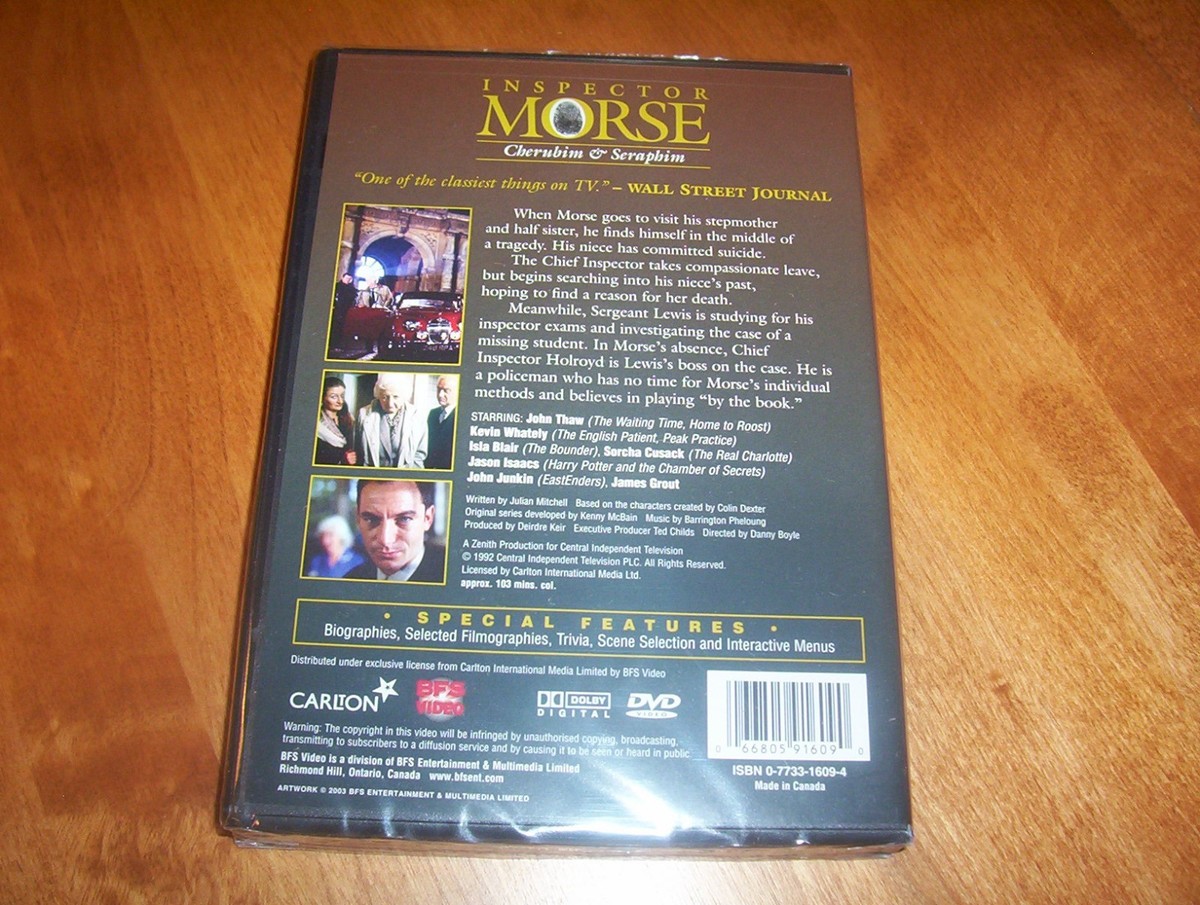 その他 Inspector Morse: Cherubim &amp; Seraphim [DVD] INSPECTOR MORSE Cherubim & Seraphim John Thaw Region 1 A&E