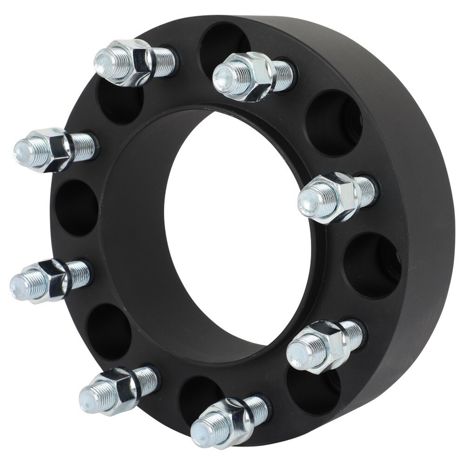 4-Piece 2" Wheel Spacers For Ford F-250/F-350 Super Duty - 8x170 Bolt Pattern, 14x1.5 Threads, Billet Aluminum
