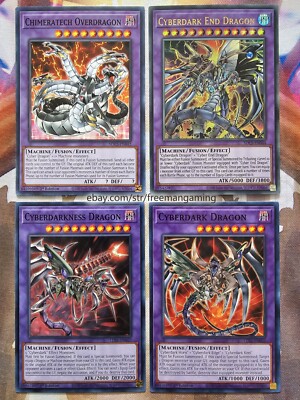 サイバー　デッキ Yugioh Zane Truesdale Cyber Dragon Deck 55 Cards Cyberdark