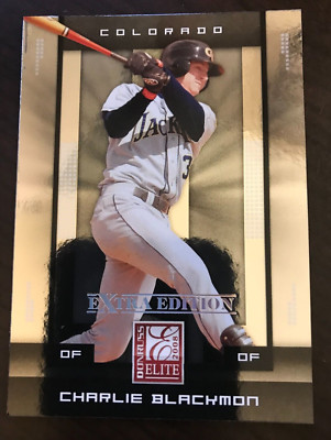 2008 Elite Extra Edition Charlie Blackmon Rookie RC #17 Rockies Georgia Tech