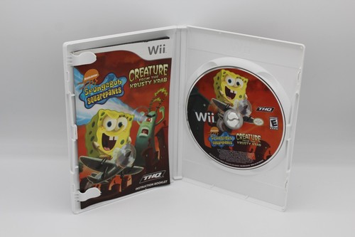 Lot Bundle Set of Games for Wii Nintendo Spongebob Just Dance I Spy others Teste - Afbeelding 3 van 11