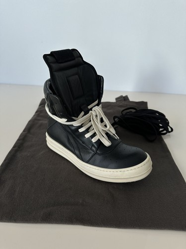 靴 rick owens 24ss geobasket 43 Rick Owens Jumbo Lace Geobaskets 43 | eBay