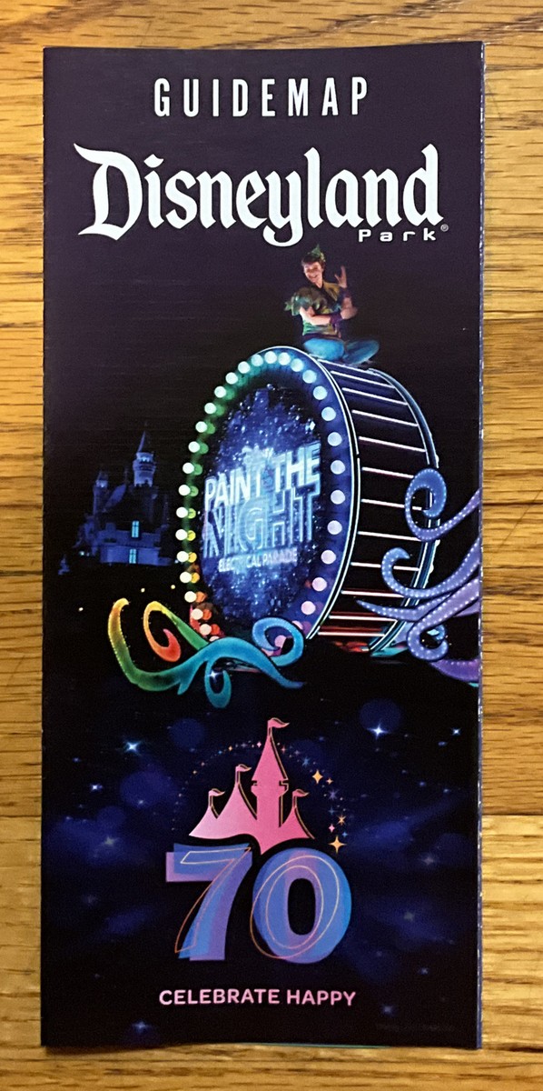 Disneyland Resort 70th 缶バッジとガイドマップ FIRST LOOK at Commemorative Disneyland 70th Map and Buttons - WDW
