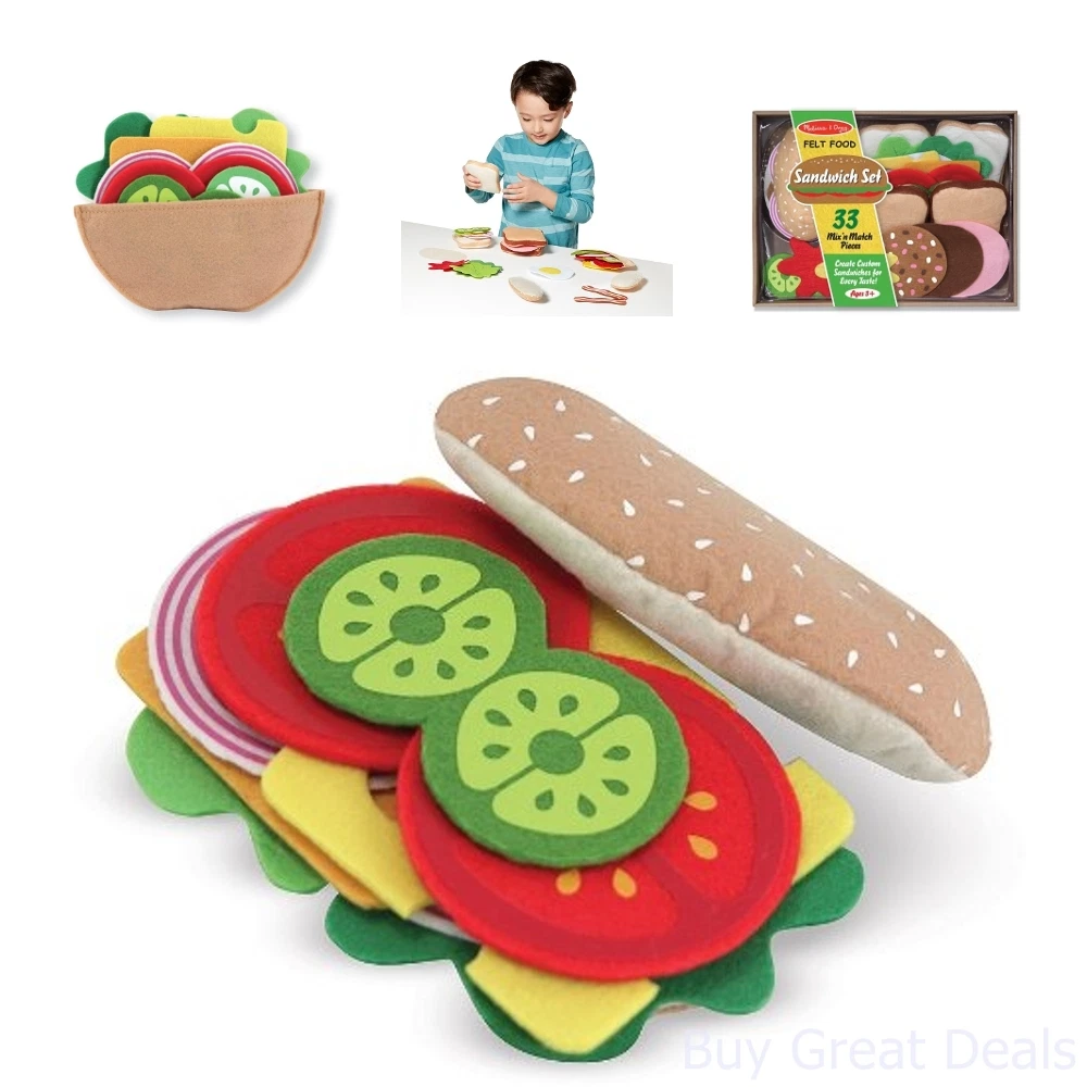 Felt sandwich best sale set