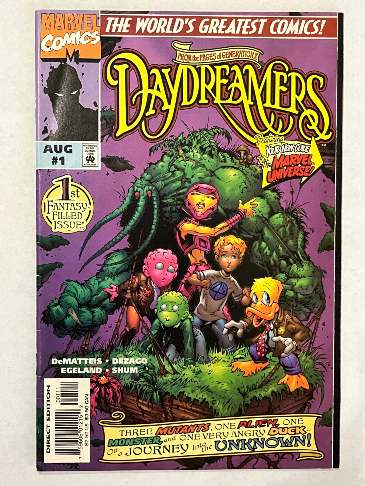 Daydreamers #1  (1997) Marvel Comics