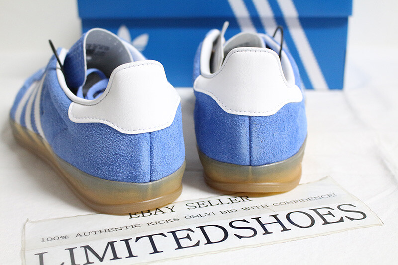 W Adidas Gazelle Indoor Blue Fusion Cloud White HQ8717 Women