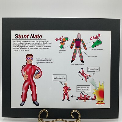 ANJAR  Stunt Nate  Toy With Dislocating Joints Advertising&Art Concept Prototype