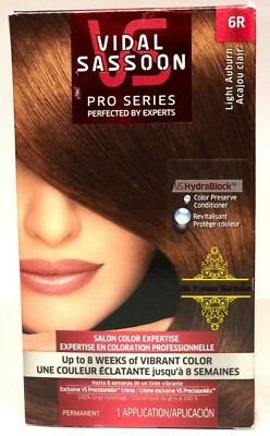 Vidal Sassoon Pro Series 6R Light Auburn Hair Color