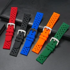 For TAG Heue F1 Premium Silicone Rubber Waterproof Watch Band straps mens 22mm