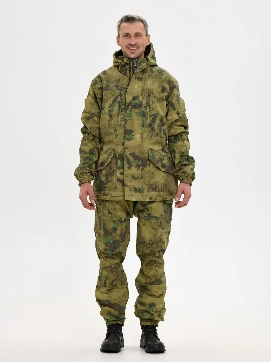 5%OFFセール！GORKA 5 マルチカム迷彩 ＋SMERSHチェストリグ Gorka 5 Multicam tactical suit with knee pads and elbow pads