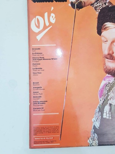 James Last - Ole Vinyl LP NM Polydor 2371 384 super - Picture 12 of 12