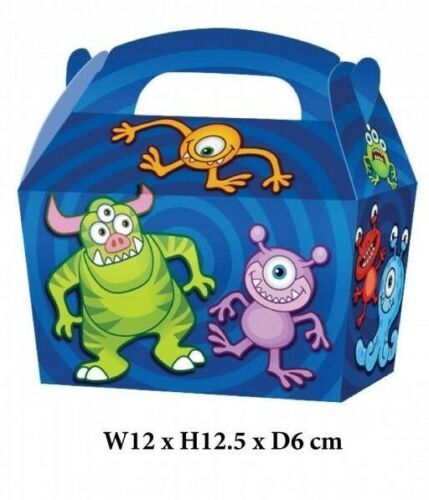 Candy Design Treat Boxes Cupcake Gift Party Loot Bag Children Birthday Kids - Picture 7 of 19