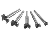 Forstnerbohrer Set Ø15-35Mm Holzbohrer Satz 5-Tlg. Zentrierspitze Astlochbohrer