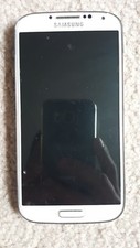 Samsung Galaxy S4 SGH-I337 - 16GB - White Frost AT T Smartphone for parts