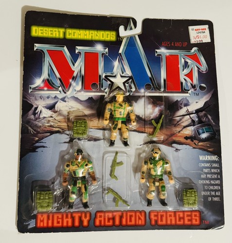 1993 MAF MIGHTY ACTION FORCES. Lot Of 3. - Picture 3 of 12