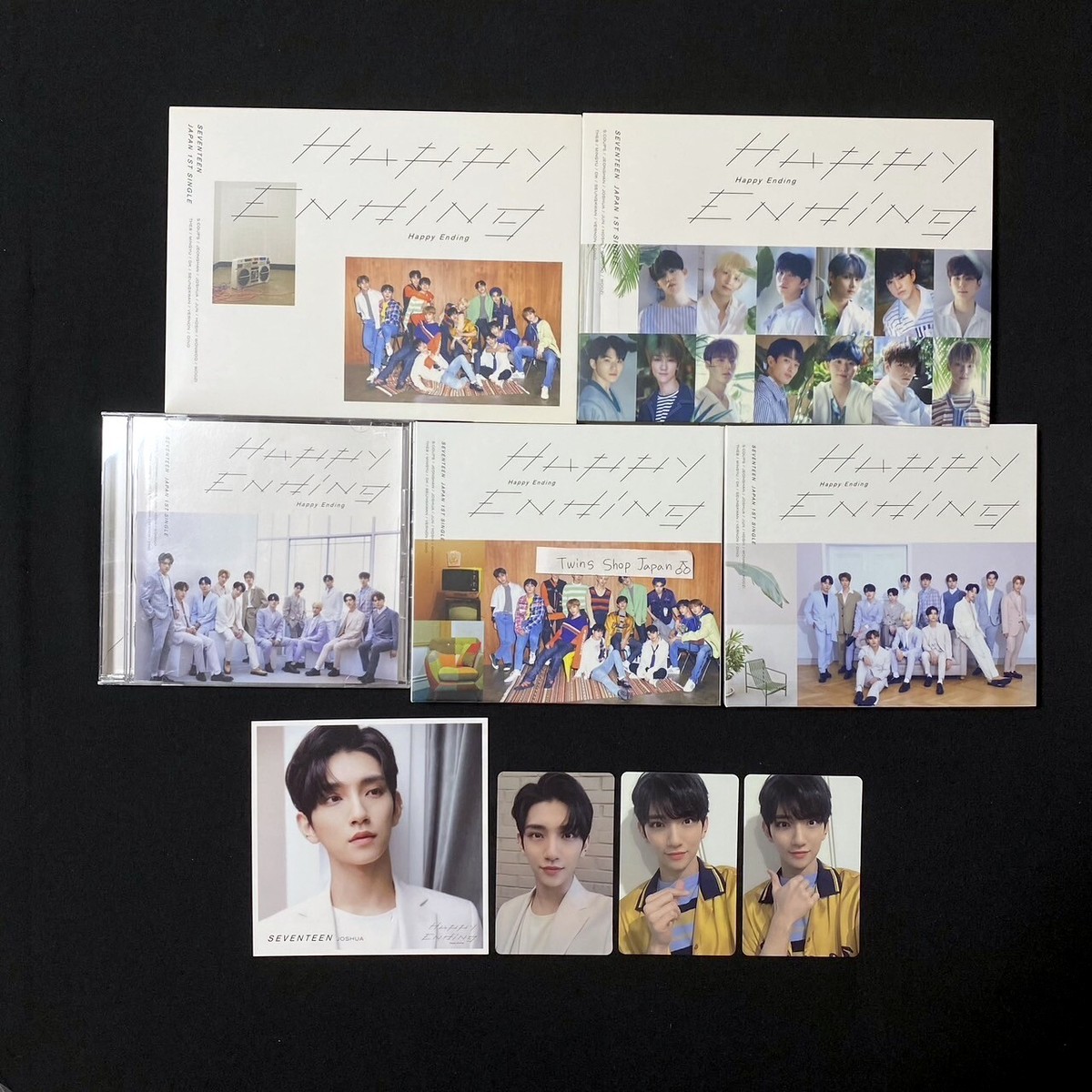 SEVENTEEN Japan 1st Single Happy Ending CD + Photo card