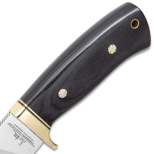 Hibben Chugach Fixed Blade Hunter Knife With Sheath | Overall Length 8 7/8" - Picture 5 of 5