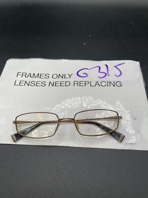 Oliver Peoples Winston AUT Eyeglasses Frames Brown Rectangular 54 