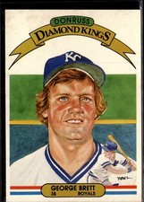1982 Donruss Diamond Kings #15 GEORGE BRETT Kansas City Royals G3