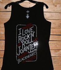 Joan Jett I Love Rock n Roll rhinestone shirt or tank XS S M L XL XXL 1X2X3X4X5X