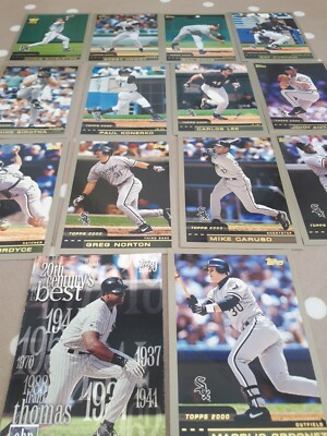 Topps 2000 Chicago White Sox X 14 Frank Thomas
