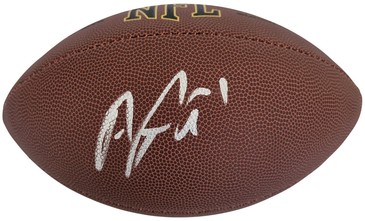 Arik Armstead Signed Football COA Proof Autographed Jaguars 49ers Oregon Ducks Arik Armstead Signed Football COA Proof Autographed Jaguars 49ers Oregon Ducks