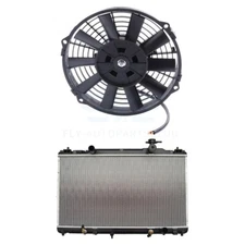 Radiator & Cooling Fan Kit For 2002-2006 Toyota Camry 2.4L 2362CC l4 GAS DOHC