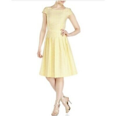 anne klein yellow dress