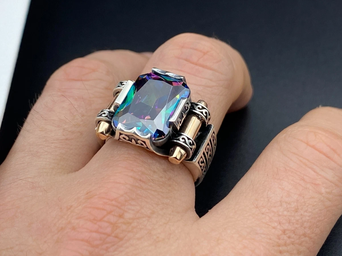 Ebay topaz best sale ring
