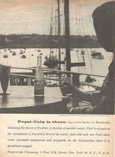 Pepsi Cola Company Advertisement 1 Page 1959 Original Photograph from Montevideo