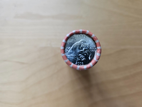 2008 P Alaska State Quarter Roll OBW - Uncirculated - Picture 2 of 3