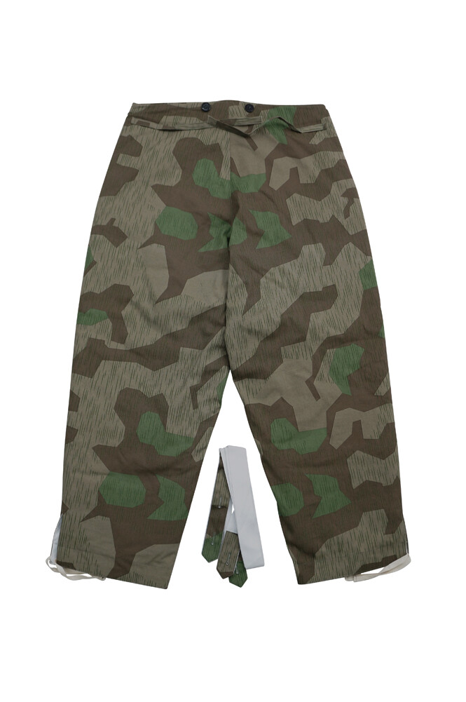 WW2 German Reversible Winter Trousers in Splinter 31 Fall