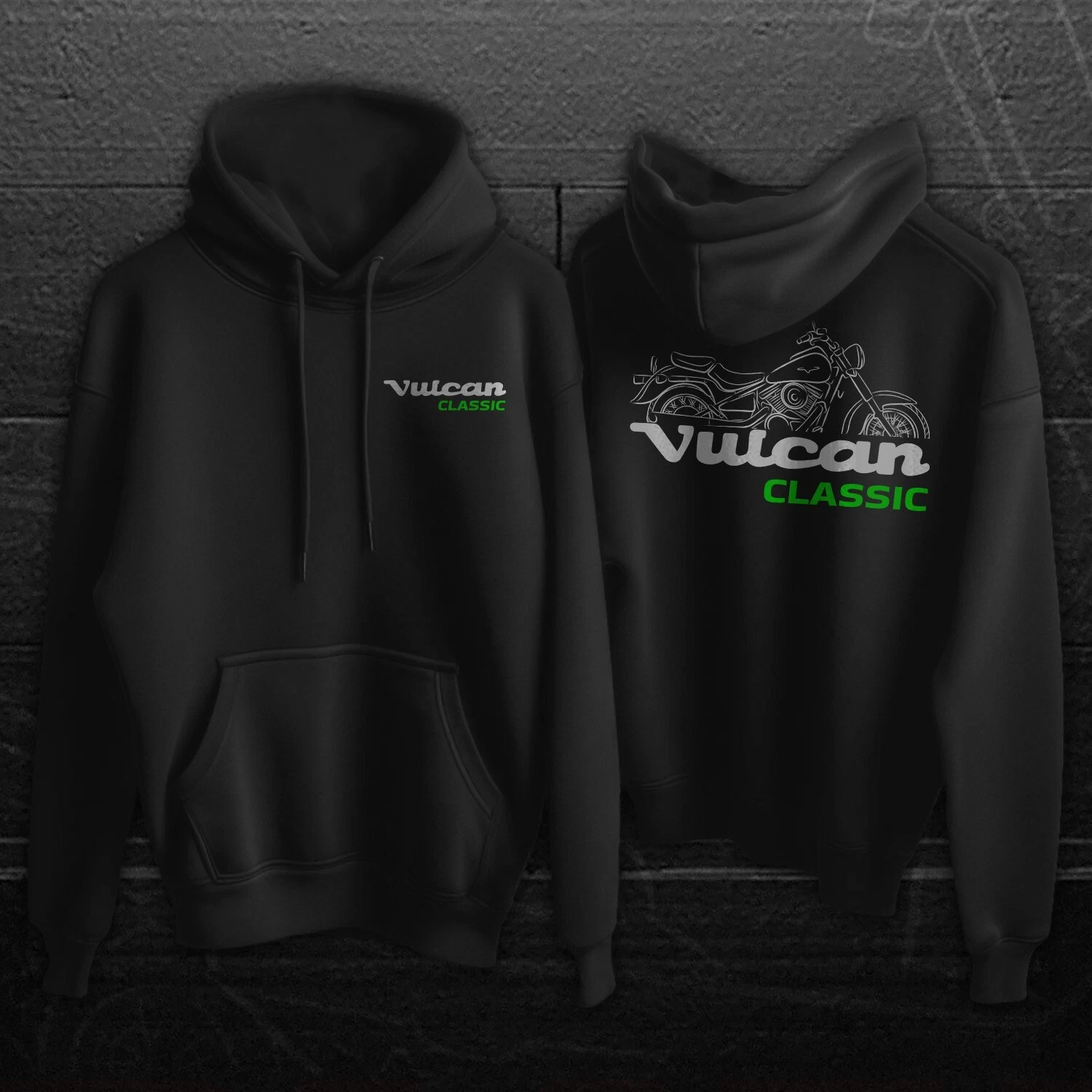 Kawaasakii Vulcan 400 VN400 - Motorcycle Hoodie Pullover for Riders